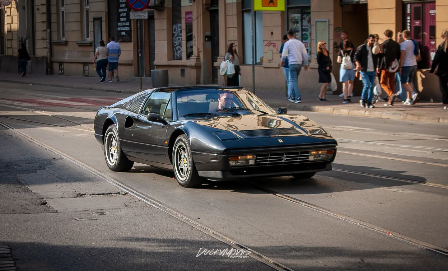 Early automotive photography experiments during a car spotting session (2)