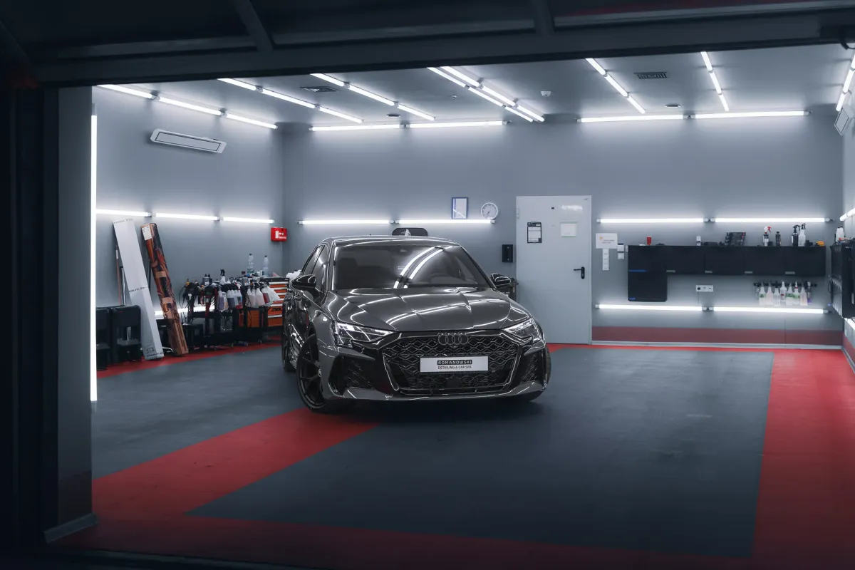 Audi RS 3 w salonie